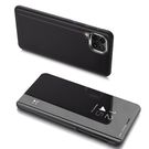 Clear View Case cover for Samsung Galaxy A22 4G black, Hurtel