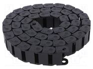 Cable chain; 06; Bend.rad: 28mm; L: 1000mm; Int.height: 10.5mm IGUS