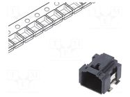 Connector: wire-board; socket; male; Minitek MicroSpace; 4A; 48V AMPHENOL COMMUNICATIONS SOLUTIONS