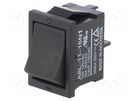 ROCKER; SPST; Pos: 2; ON-OFF; 10A/250VAC; black; IP40; none; -20÷55°C OMRON Electronic Components
