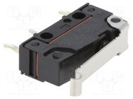 Microswitch SNAP ACTION; 2A/250VAC; SPDT; ON-(ON); Pos: 2; IP67 OMRON Electronic Components