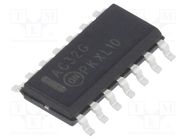 IC: digital; OR; Ch: 4; IN: 2; CMOS; SMD; SO14; 2÷6VDC; -40÷85°C; tube ONSEMI