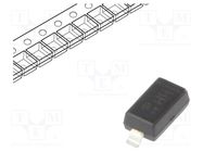 Diode: Zener; 0.5W; 5.1V; SMD; reel,tape; SOD123; single diode DIODES INCORPORATED