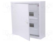 Enclosure: for modular components; IP30; light grey; steel; IK08 ETI POLAM