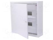 Enclosure: for modular components; IP30; light grey; steel; WRP ETI POLAM