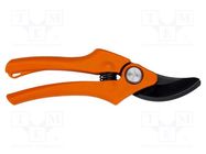 Garden pruner; 200mm; steel; Ø20mm max; for left hand use BAHCO