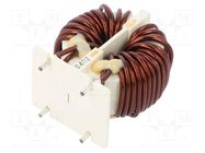 Inductor: wire; THT; 2.5mH; 10mΩ; 250VAC; -25÷120°C; SC; 18A KEMET
