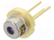 Diode: laser; 645÷660nm; 5mW; 9/28; THT; 2.2÷2.5VDC; red Laser Components