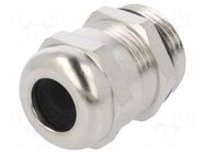 Cable gland; PG11; IP68; brass HUMMEL
