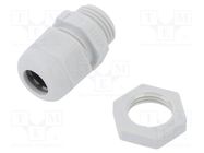 Cable gland; M16; 1.5; IP68; polyamide; light grey; V-TEC VM OBO BETTERMANN