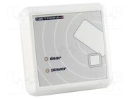 RFID reader; 7÷16V; RS485; antenna,buzzer; 82x82x22mm; white NETRONIX