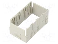 Mounting adapter; Han Yellock Adapter Frame Han-Modular 60 HARTING