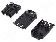 Connector: AC supply; screw terminal; male; EPN3; 20A; 250VAC; 2+PE AAG STUCCHI