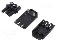 Connector: AC supply; screw terminal; female; EPN3; 20A; 250VAC AAG STUCCHI
