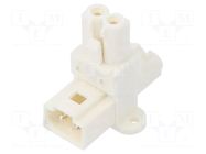 Transition: T adapter; male,female x2; EPN2; 16A; 250VAC; PIN: 2 AAG STUCCHI