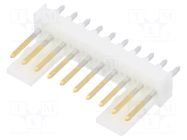 connector 2.54mm KK Hdr Vt FricLK VrA .5Au 10Ckt MOLEX