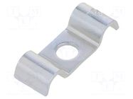 Screw mounted clamp; ØBundle : 6mm; Ømount.hole: 6mm; W: 12mm OBO BETTERMANN
