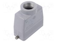 Enclosure for connectors: HDC; size 77.27; for cable; for latch ILME