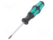 Screwdriver; Phillips; PH0; Kraftform Plus-300 WERA