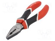 Pliers; universal; induction hardened blades; 160mm YATO