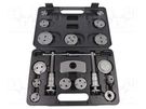 Insertion/removal; 18pcs; for brake calipers YATO