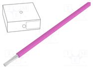 Wire; ÖLFLEX® WIRE MS 2.1; stranded; Cu; 1mm2; PVC; pink; 450V,750V LAPP