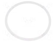 Gasket; polyetylene; Thk: 2mm; Øint: 50mm; Øout: 60.1mm; M50 OBO BETTERMANN
