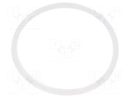 Gasket; polyetylene; Thk: 2mm; Øint: 50mm; Øout: 60.1mm; M50 OBO BETTERMANN