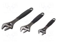 Wrench-set; adjustable; 3pcs. BAHCO