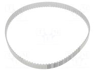 Timing belt; T5; W: 10mm; H: 2.2mm; Lw: 850mm; Tooth height: 1.2mm OPTIBELT
