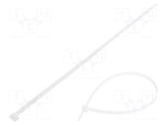 Cable tie; L: 460mm; W: 9mm; natural; polyamide; 778N; Ømax: 132mm FIX&FASTEN