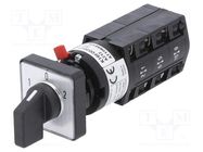 Switch: cam switch; Stabl.pos: 3; 10A; 1-0-2; for building in SCHNEIDER ELECTRIC