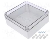 Enclosure: multipurpose; X: 125mm; Y: 175mm; Z: 75mm; MPC; light grey 