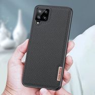Dux Ducis Fino case covered with nylon material for Samsung Galaxy A22 4G gray, Dux Ducis