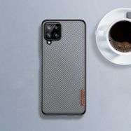 Dux Ducis Fino case covered with nylon material for Samsung Galaxy A22 4G green, Dux Ducis