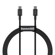 Baseus CATYS-B01 USB-C - USB-C PD QC FCP cable 100W 5A 480Mb/s 1m - black, Baseus