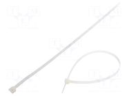 Cable tie; L: 500mm; W: 9mm; natural; polyamide; 778N; Ømax: 150mm FIX&FASTEN
