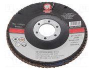 Flap grinding wheels; Ø: 115mm; Øhole: 22mm; Granularity: 80 MEDID