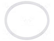 Gasket; polyetylene; Thk: 1.7mm; Øint: 40mm; Øout: 49.1mm; M40 OBO BETTERMANN