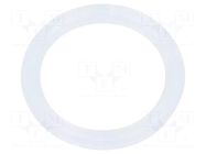 Gasket; polyetylene; Thk: 1.6mm; Øint: 14.7mm; Øout: 19mm; PG9 OBO BETTERMANN