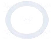 Gasket; polyetylene; Thk: 1.6mm; Øint: 14.7mm; Øout: 19mm; PG9 OBO BETTERMANN