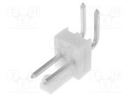 Connector: wire-board; socket; male; KK 254; 2.54mm; PIN: 2; THT; 4A MOLEX