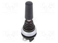 Switch: joystick; 22mm; Stabl.pos: 4; black; none; IP66; RMQ-Titan 