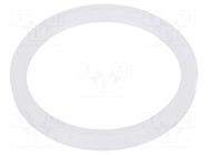 Gasket; polyetylene; Thk: 1.4mm; Øint: 25mm; Øout: 31.3mm; M25 OBO BETTERMANN