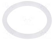 Gasket; polyetylene; Thk: 2.2mm; Øint: 27.5mm; Øout: 34mm; PG21 OBO BETTERMANN