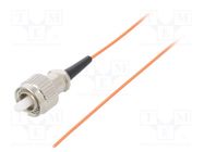 Optic fiber pigtail; OM2; FC/UPC; 2m; Optical fiber: 50/125um QOLTEC