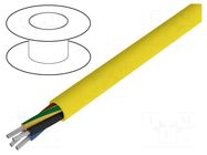 Wire; ÖLFLEX® CLASSIC 100 YELLOW; 5G2.5mm2; unshielded; Cu LAPP