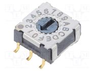 Encoding switch; HEX/BCD; Pos: 16; SMT; Rcont max: 80mΩ; M SUNGMUN ELECTRONICS