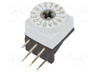 Encoding switch; HEX/BCD; Pos: 16; THT; Rcont max: 80mΩ; 7Ncm; T/S/Q SUNGMUN ELECTRONICS