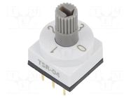 Encoding switch; DEC/BCD; Pos: 4; THT; Rcont max: 80mΩ; 7Ncm; T/S/Q SUNGMUN ELECTRONICS